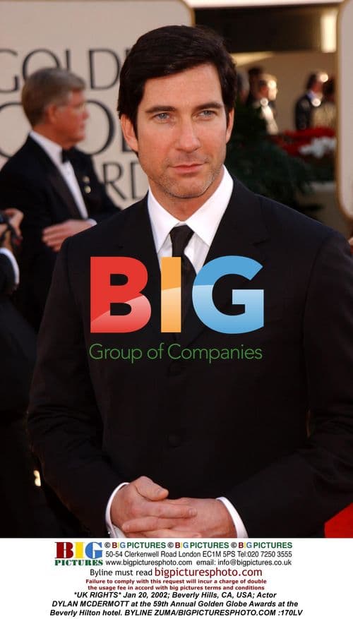 Dylan McDermott at 59th Golden Globes