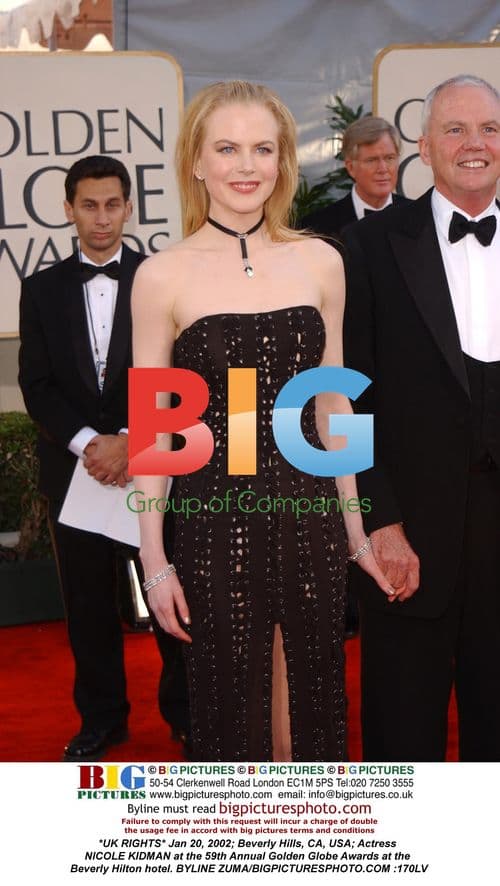 Nicole Kidman at 59th Annual Golden Globe Awards