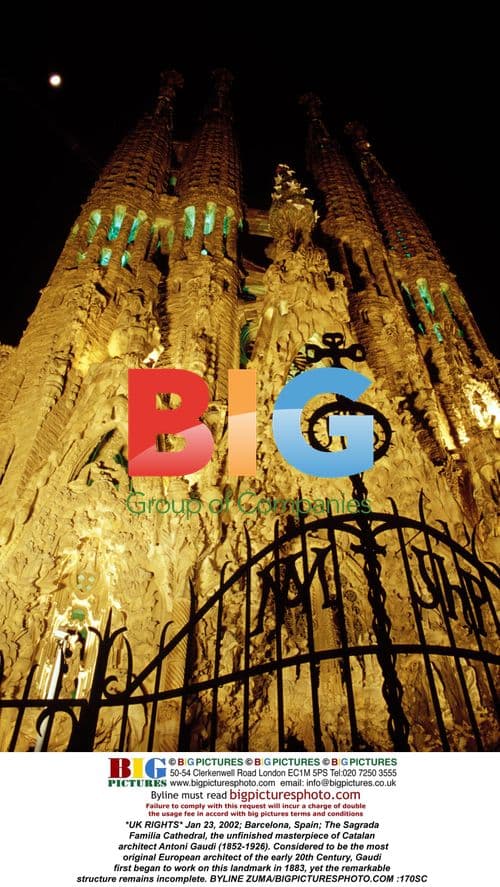 Sagrada Familia Cathedral in Barcelona