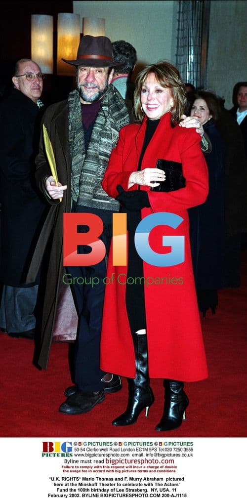 Marlo Thomas and F. Murry Abraham at Strasberg's 100th birthday