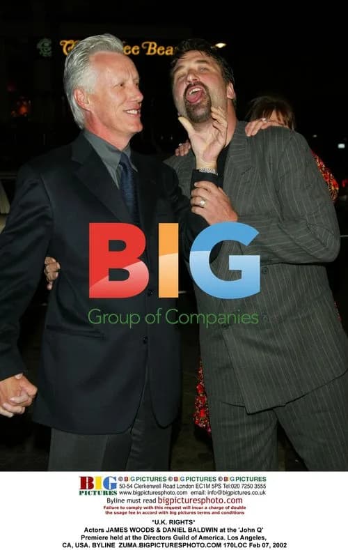 James Woods & Daniel Baldwin at 'John Q' Premiere