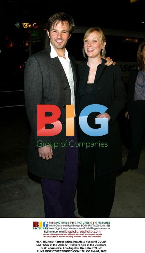 ANNE HECHE & COLEY LAFFOON at 'John Q' Premiere