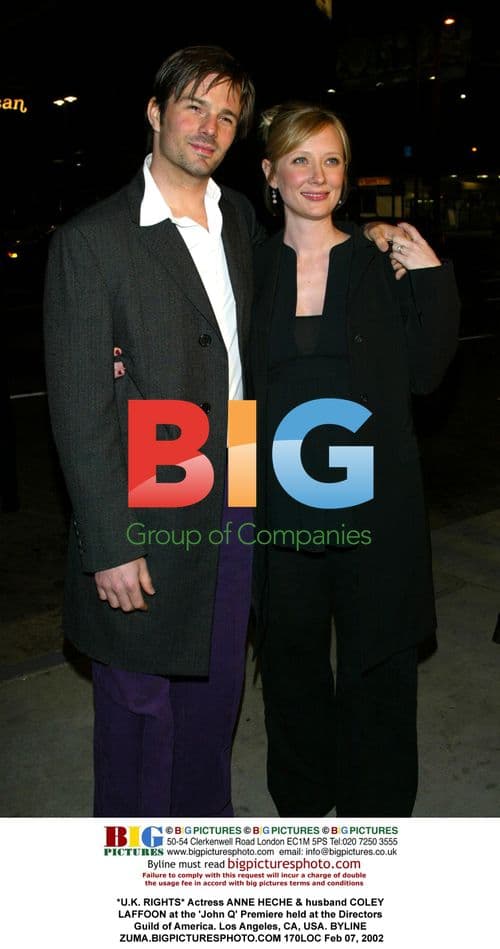 ANNE HECHE & COLEY LAFFOON at 'John Q' Premiere