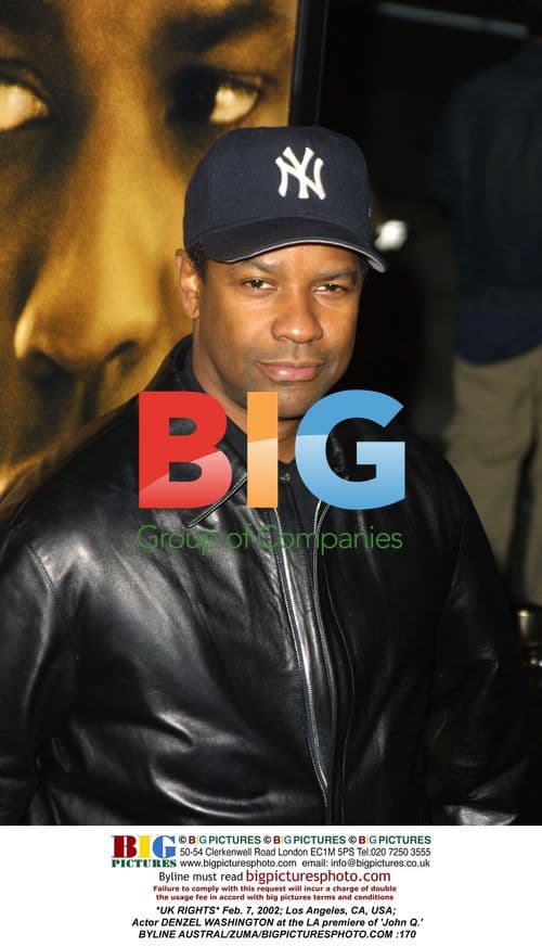 Denzel Washington at 'John Q.' Premiere