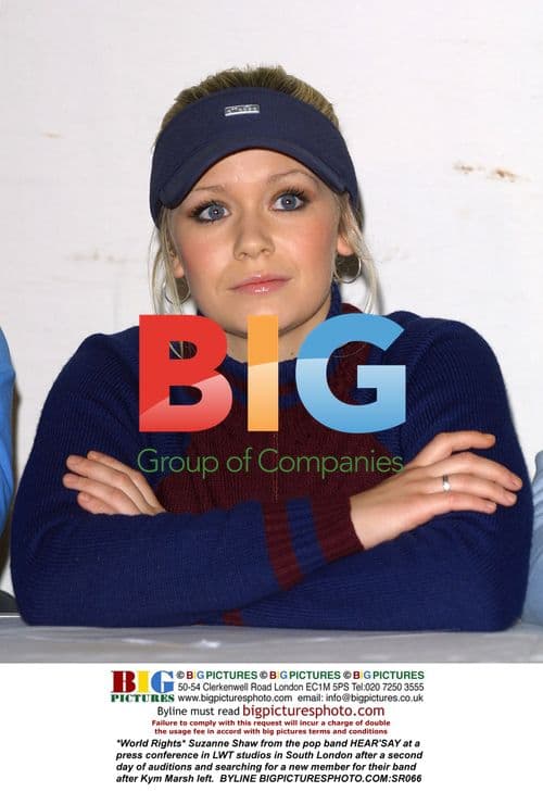 Suzanne Shaw of HEAR'SAY at Press Conference