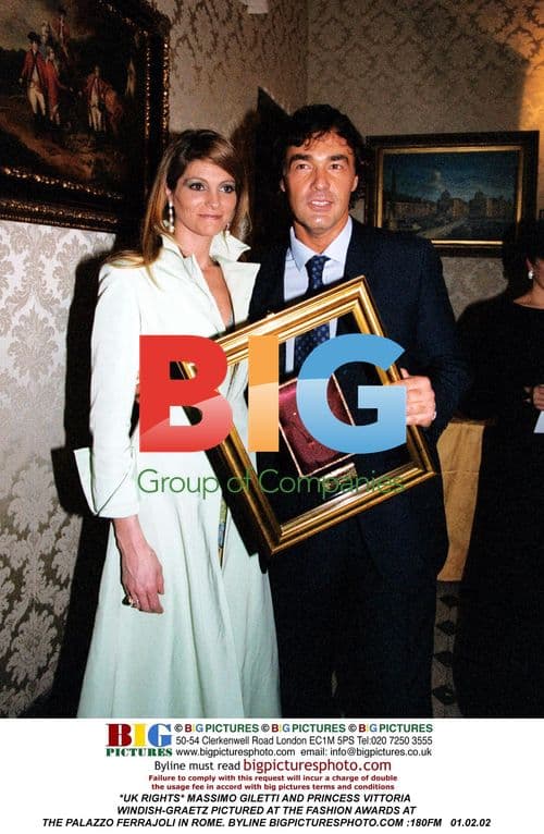 Celebs at Fashion Awards in Rome