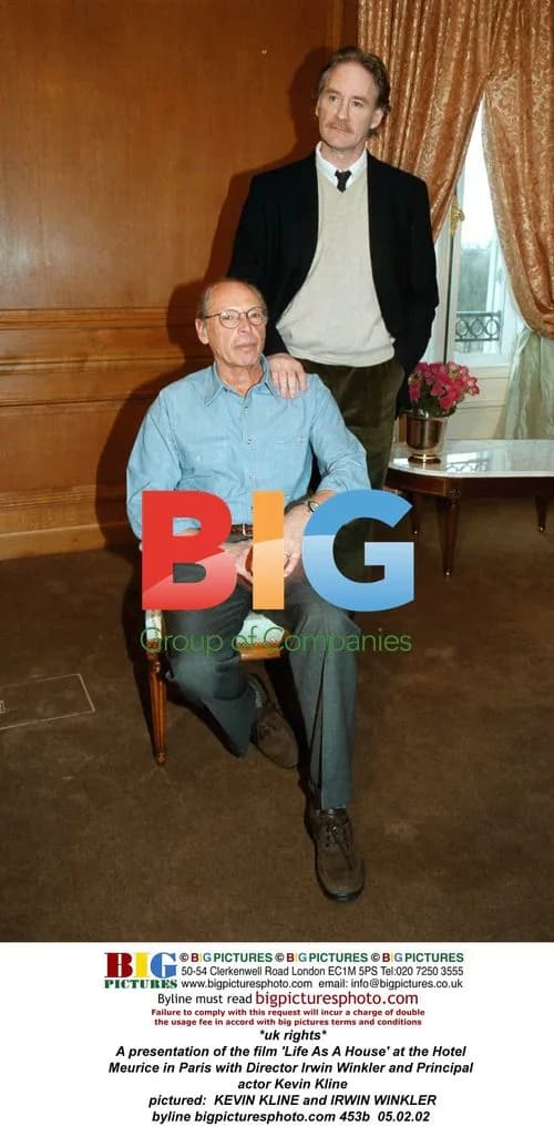 Kevin Kline and Irwin Winkler at 'Life As A House' presentation