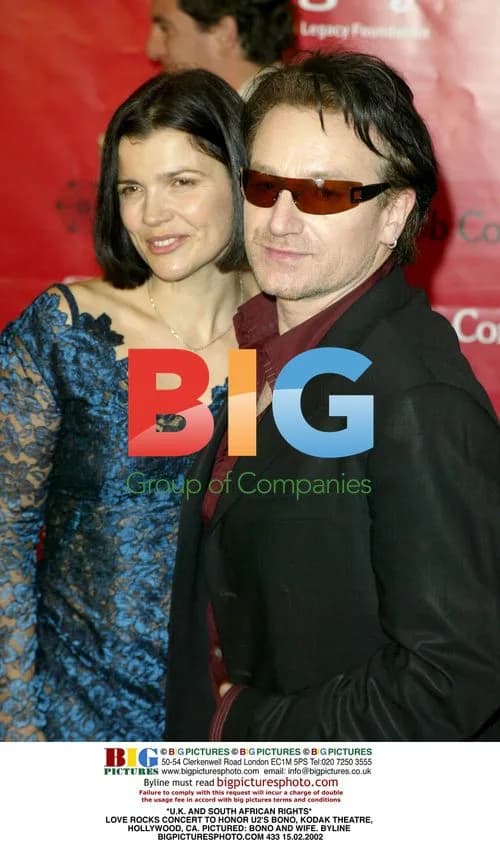 LOVE ROCKS Concert Honoring U2's Bono