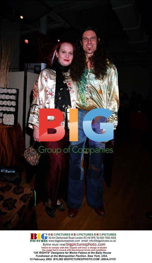 Momo Falana designers at Baily House Fundraiser