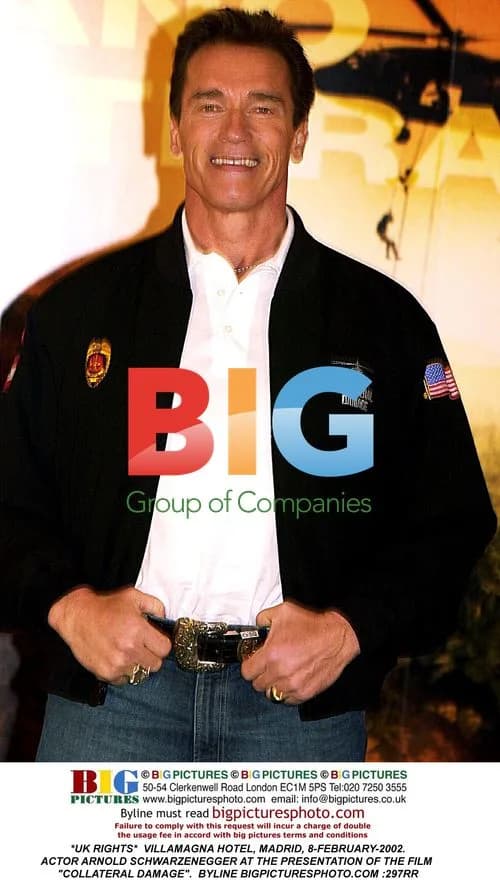Arnold Schwarzenegger at "Collateral Damage" Premiere