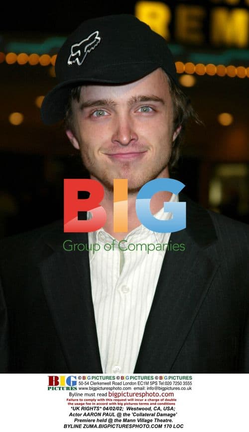 Aaron Paul @ 'Collateral Damage' Premiere