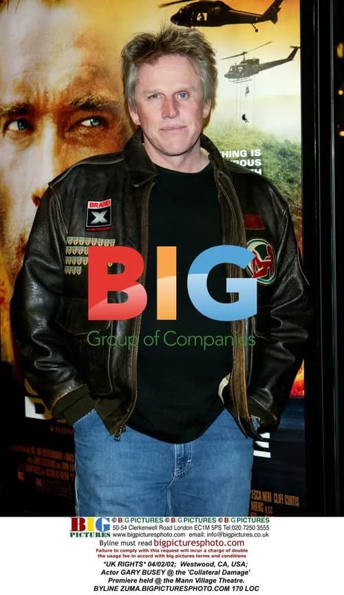 Gary Busey at 'Collateral Damage' Premiere