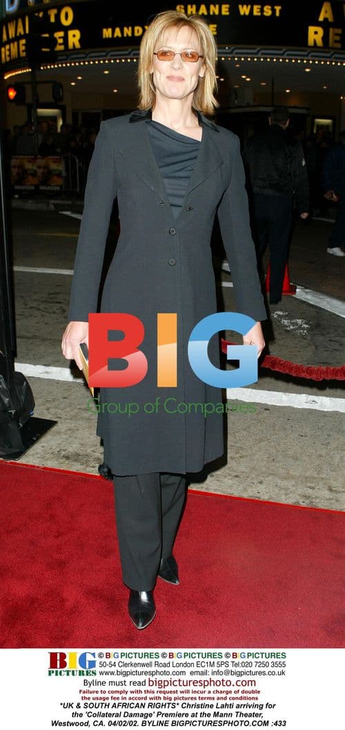 Christine Lahti at 'Collateral Damage' Premiere