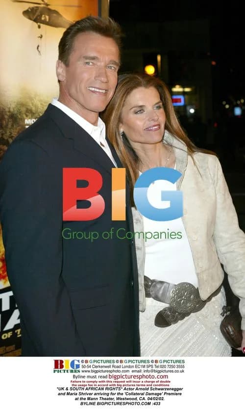 Arnold Schwarzenegger and Maria Shriver at 'Collateral Damage' premiere
