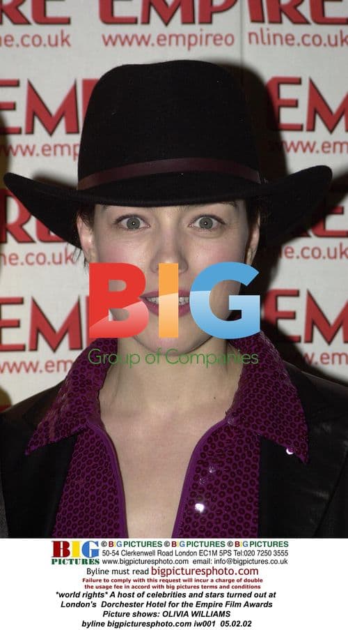 Celebrities at Empire Film Awards in London