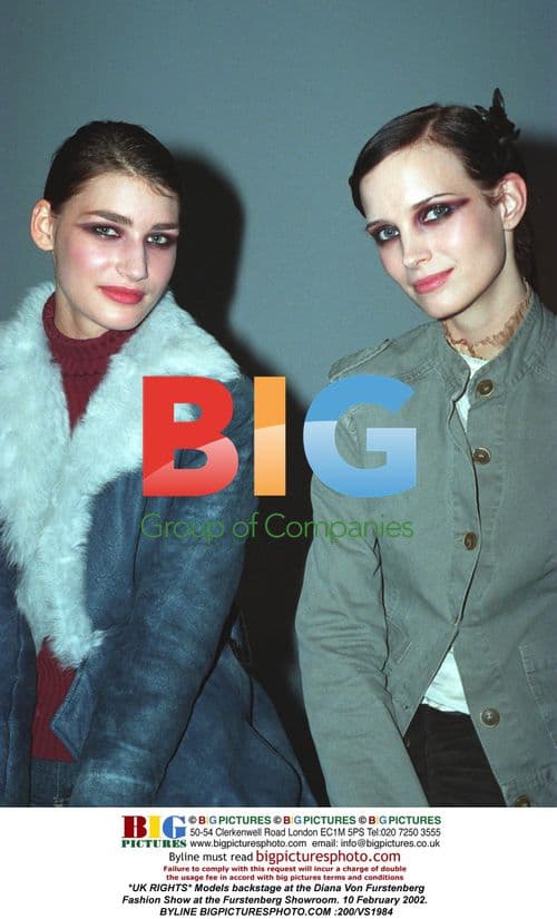 DvF Fashion Show Backstage