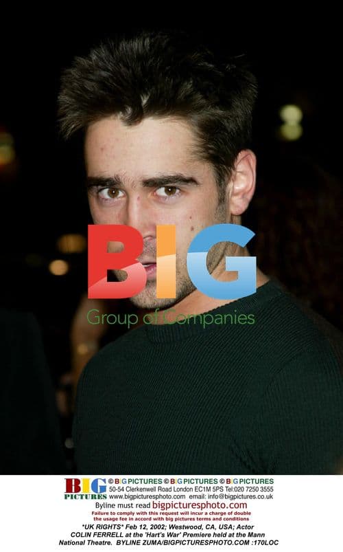 Colin Farrell at 'Hart's War' Premiere