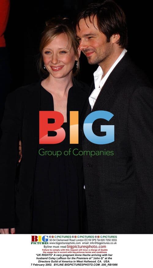 Anne Heche and Coley Laffoon at "John Q" Premiere