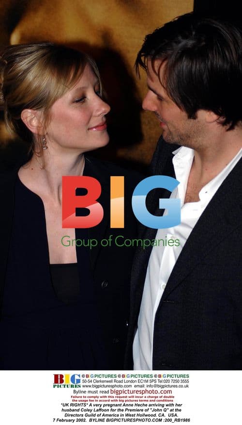 Anne Heche arriving pregnant at John Q premiere