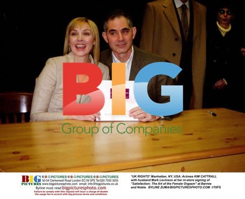 KIM CATTRALL signs "Satisfaction: The Art of the Female Orgasm"