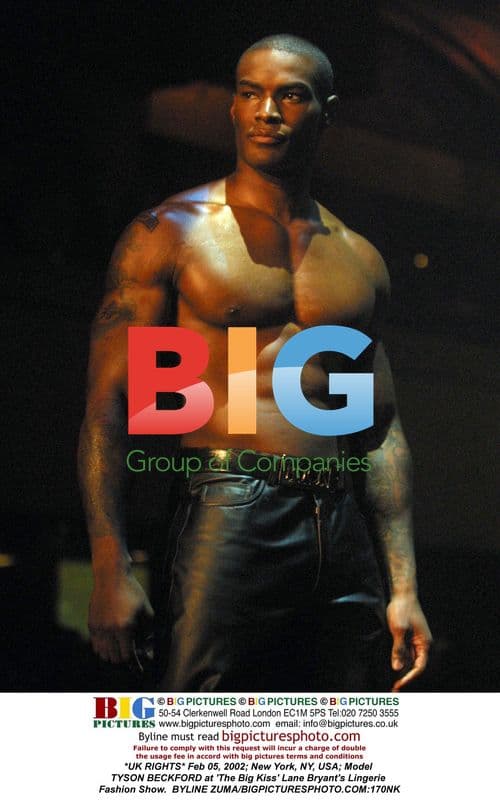 TYSON BECKFORD at Lane Bryant Lingerie Show