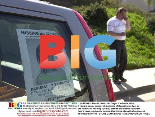 Danielle van Dam Missing Poster