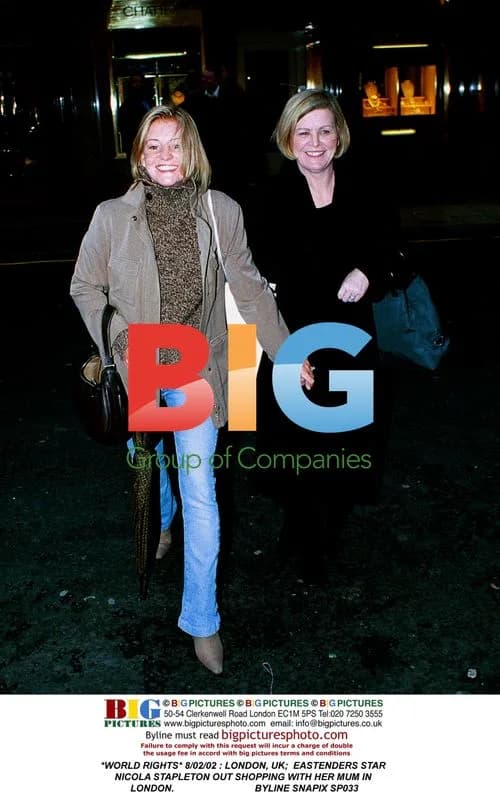 Nicola Stapleton Out Shopping with Mom