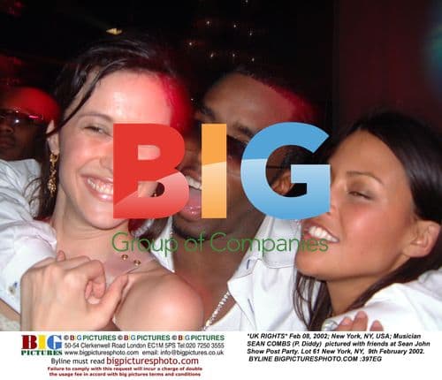 Sean Combs at Sean John Show Post Party