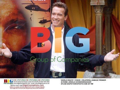 Arnold Schwarzenegger at 'Collateral Damage' Premier