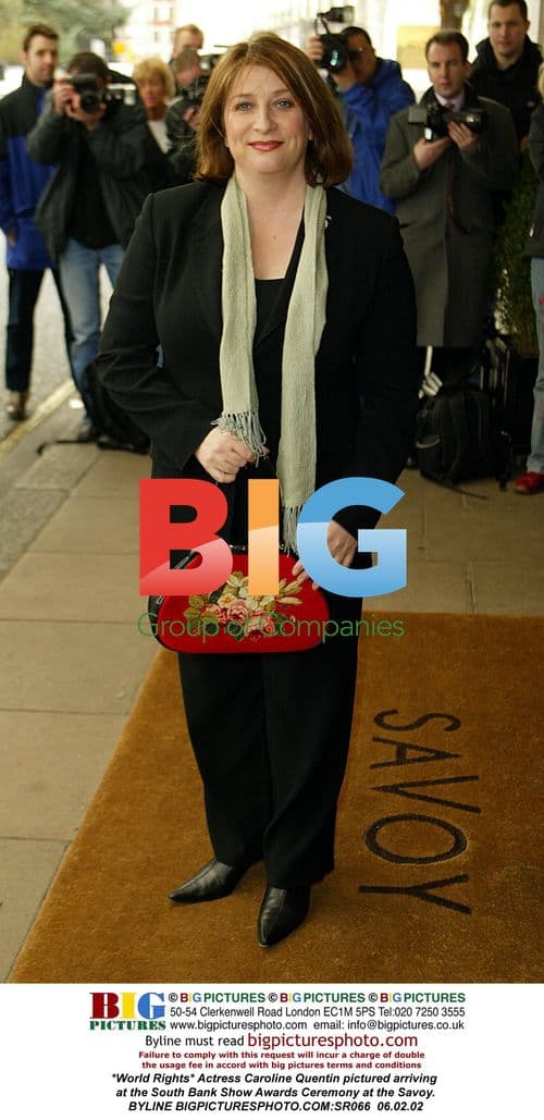 Caroline Quentin at South Bank Show Awards