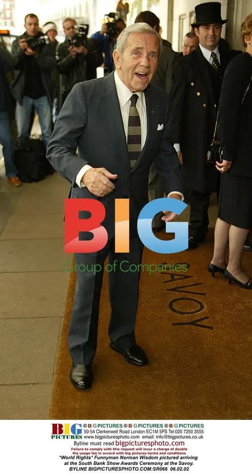 Norman Wisdom at South Bank Show Awards