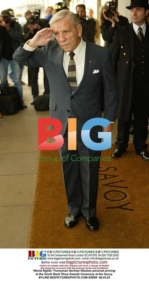 Norman Wisdom at South Bank Show Awards
