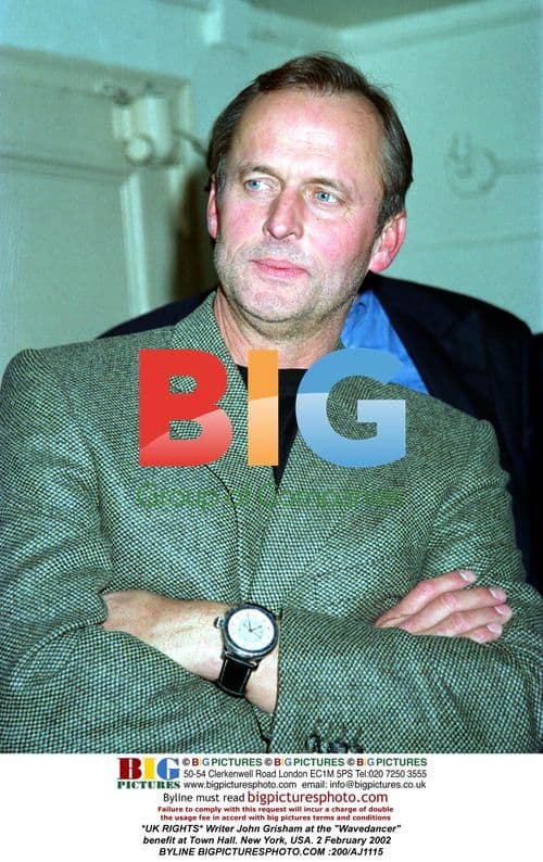 Writer John Grisham at Wavedancer Benefit