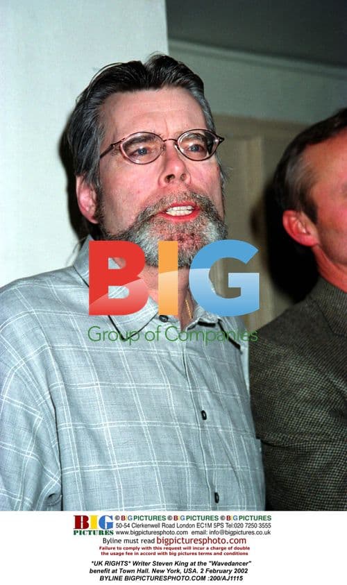 Steven King at "Wavedancer" benefit