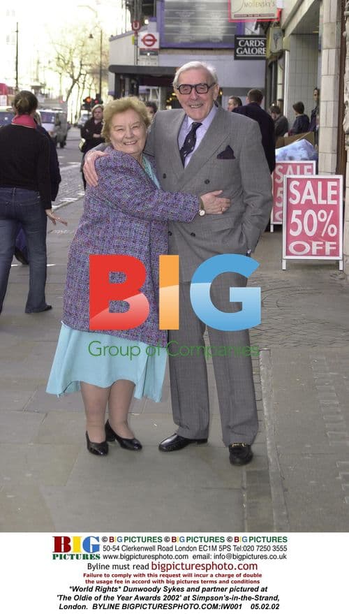 Dunwoody Sykes at Oldie of the Year Awards 2002