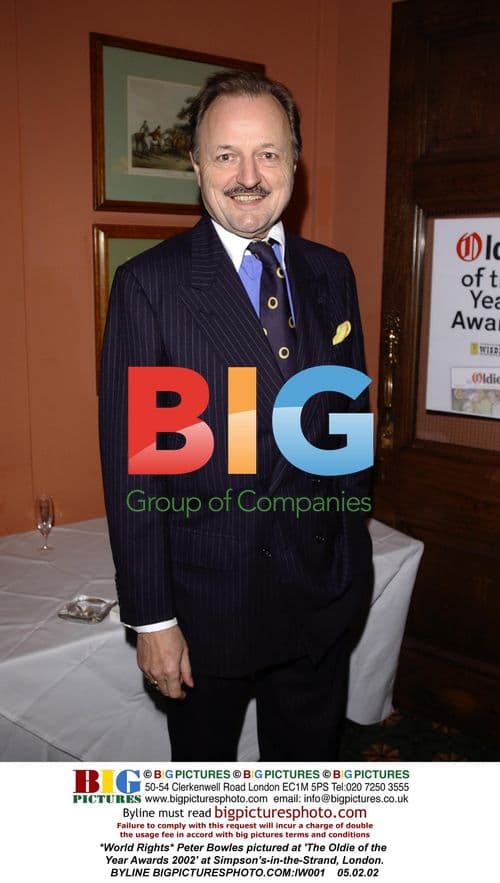 Peter Bowles at Oldie of the Year Awards 2002