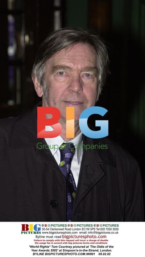Tom Courtney at Oldie of the Year Awards 2002
