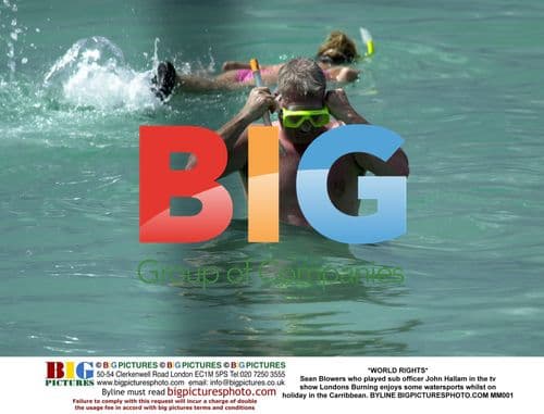 Sean Blowers on Caribbean holiday