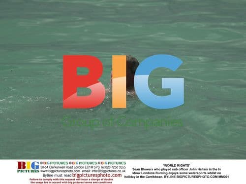 Sean Blowers enjoys watersports in Barbados