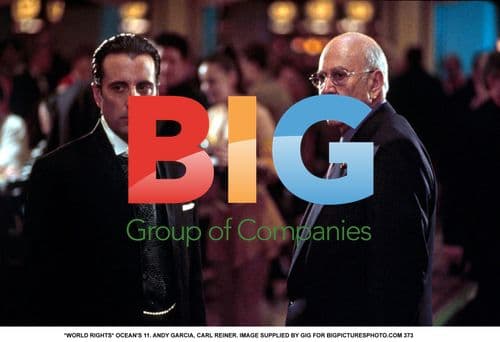 OCEAN'S 11 stars Andy Garcia and Carl Reiner