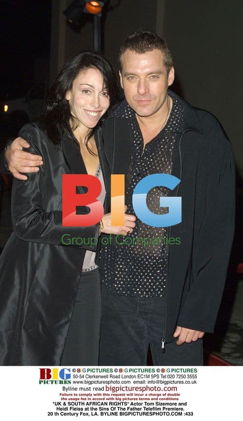 Tom Sizemore & Heidi Fleiss at Sins Of The Father Premiere