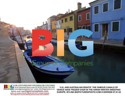 Frozen Canals of Venice