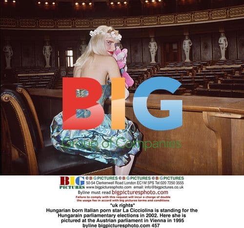 La Cicciolina Running for Hungarian Parliament