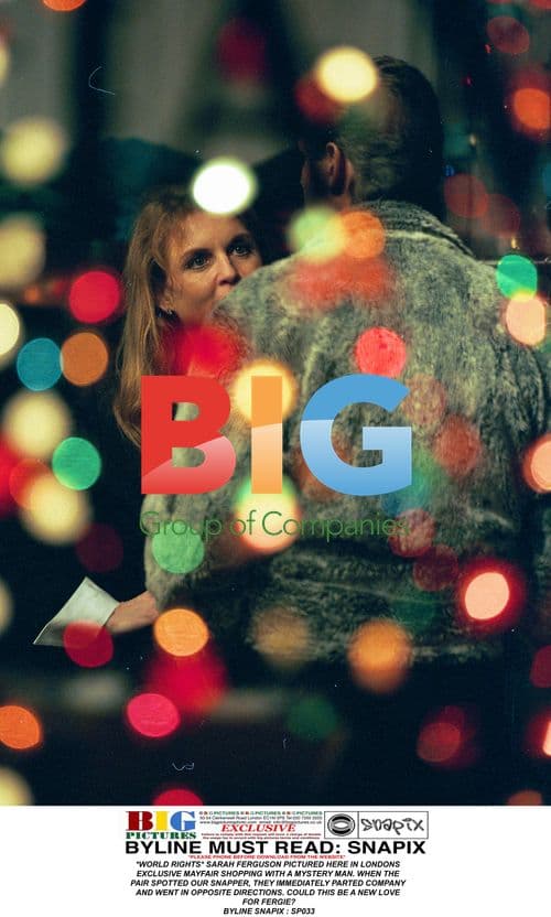 Sarah Ferguson Spotted Shopping in Mayfair