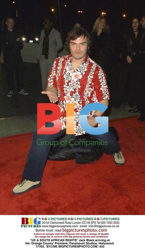 Jack Black at 'Orange County' Premiere