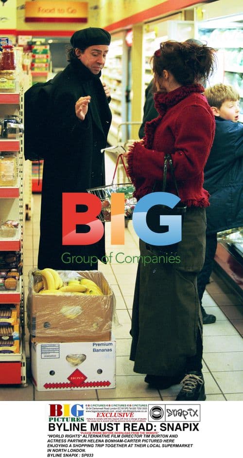 Tim Burton and Helena Bonham-Carter Shop