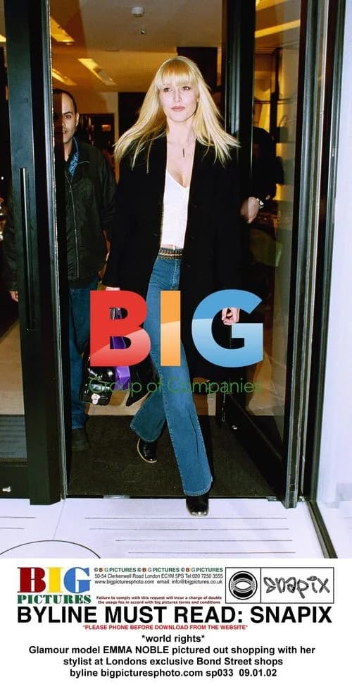Emma Noble Shopping on Bond Street