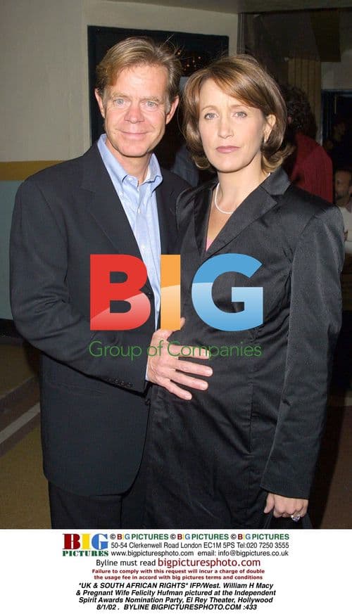 William H. Macy & Felicity Huffman at Spirit Awards Nomination Party