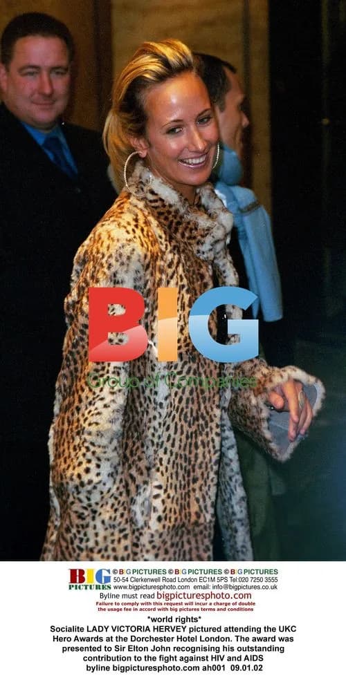 LADY VICTORIA HERVEY at UKC Hero Awards