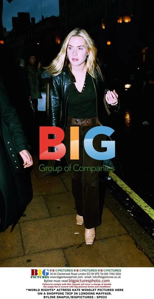 Kate Winslet Spotted Shopping in London's Mayfair
